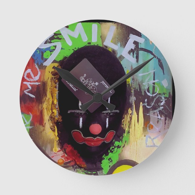 Imagine Round Clock (Front)