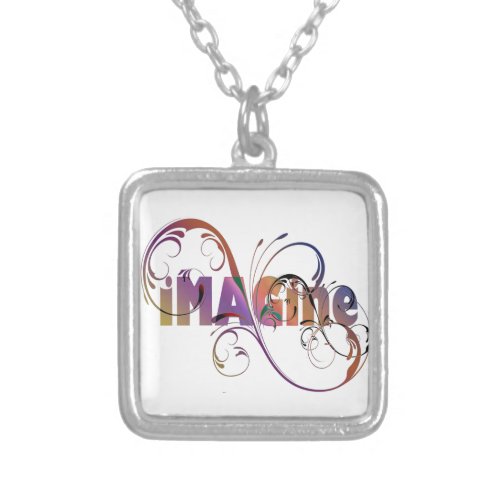 Imagine Silver plated Necklace