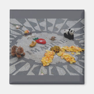 Imagine Strawberry Fields Central Park NYC photo Magnet