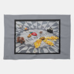 Imagine Strawberry Fields Central Park NYC plaque Towel