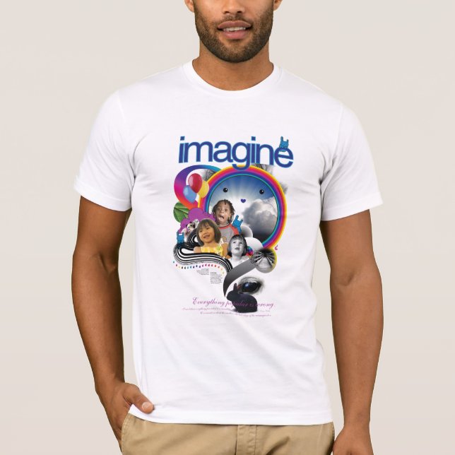 Imagine - Test Image to Test Printing Quality T-Shirt (Front)