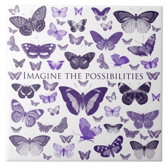 Imagine the possibilities ceramic tile (Front)