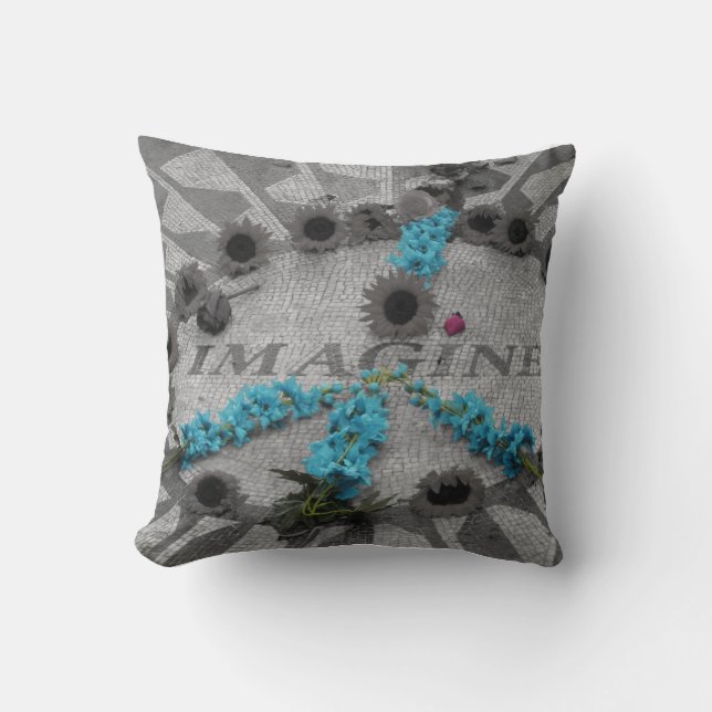 Imagine Throw Pillow (Front)