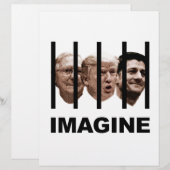 Imagine Trump, McConnell and Ryan Behind Bars (Front/Back)
