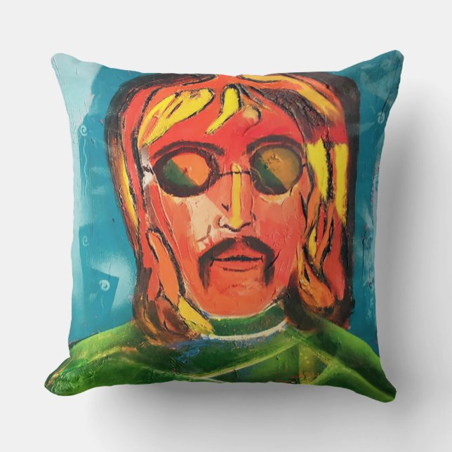 Imagine Who Throw Pillow (Front)