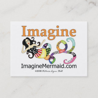 ImagineMermaid.com Imagine Mermaid Business Cards