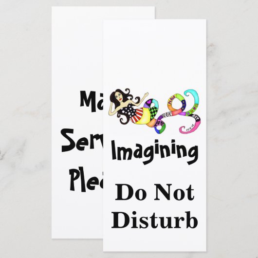 Imagining Do Not Disturb Mermaid Muse (Front/Back)