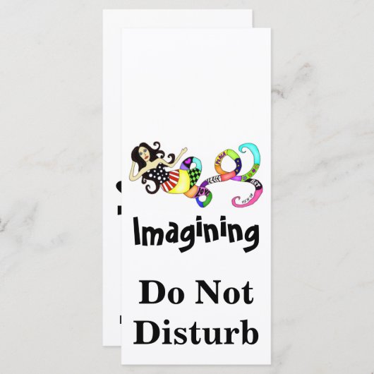 Imagining Do Not Disturb Mermaid Muse (Front/Back)