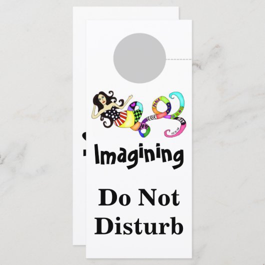 Imagining Do Not Disturb Mermaid Muse (Front/Back)