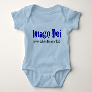 Imago Dei (even when I'm cranky) Baby Bodysuit