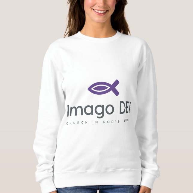 Imago DEI Womens Sweatshirt (Front)