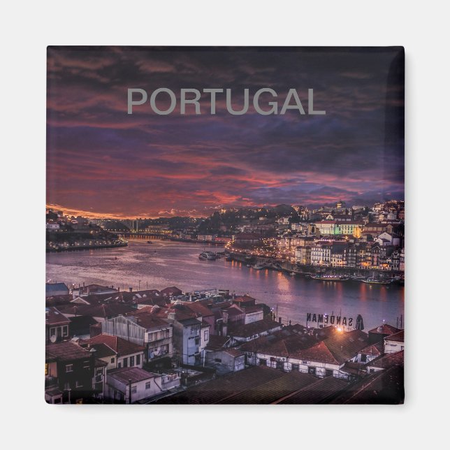 Imam of the City of Porto in Portugal Magnet (Front)