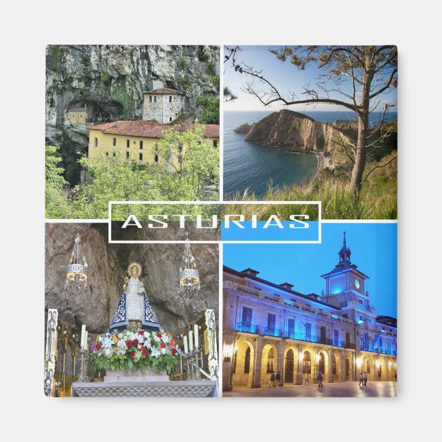Imam Principality of Asturias in Spain Magnet (Front)