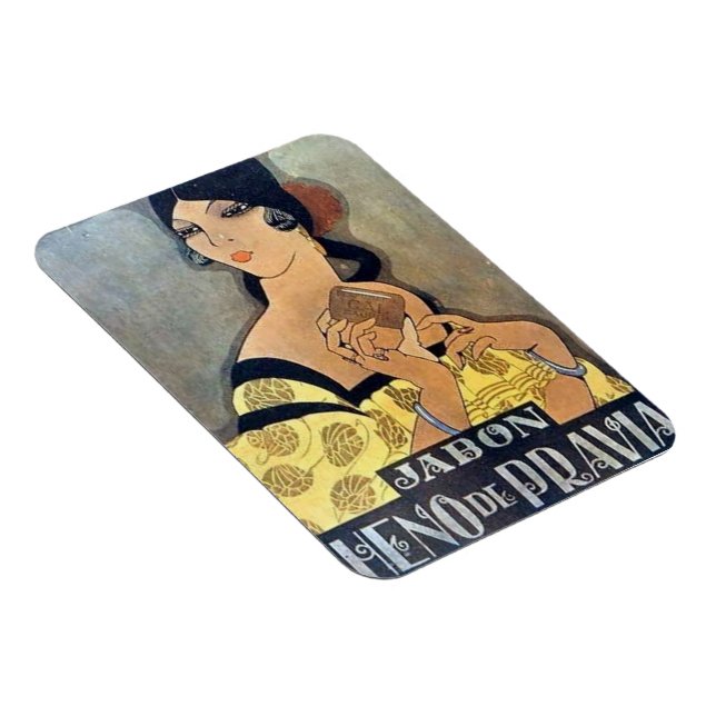 Iman de Nevera Annuncio Jabones Vintage Magnet (Right Side)