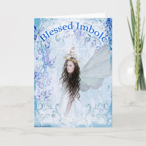 Imbolc Blessings Greeting Card