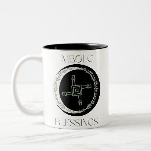 Imbolc Blessings Two_Tone Coffee Mug