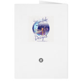 Imbolc Fantasy Fairy Art Card - The Spirit Of Dawn (Back)