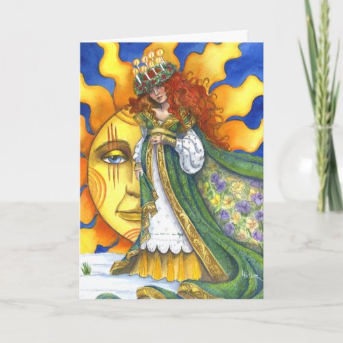 Imbolc Greeting Card