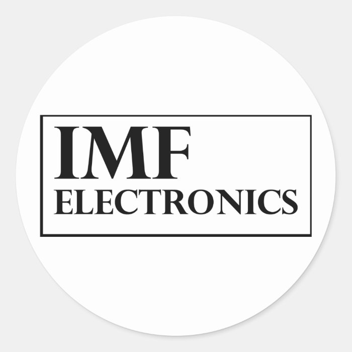 IMF Electronics logo Sticker