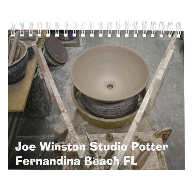 IMG_0015, Joe Winston Studio Potter Fernandina ... Calendar (Cover)