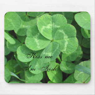 IMG_0604, Kiss me I'm Irish Mouse Pad