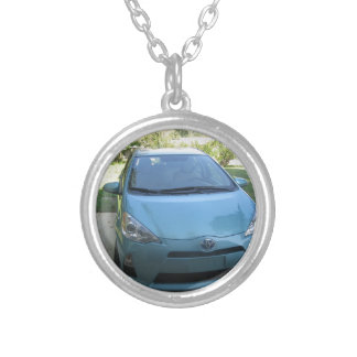 IMG_2140.JPG Prius Toyota car Silver Plated Necklace