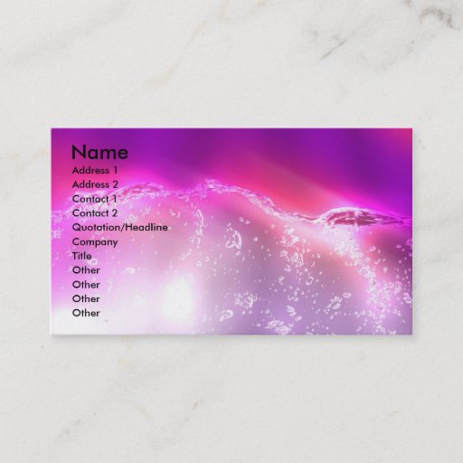 Customizable img 319_www.Garcya.us, Name, Address 1, Address... Business Card Template