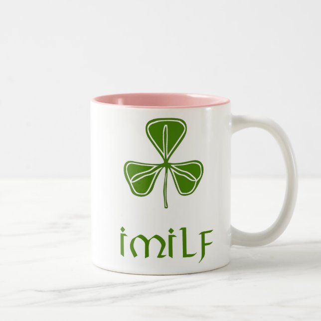 IMILF Funny Irish Mothers Mug (Right)