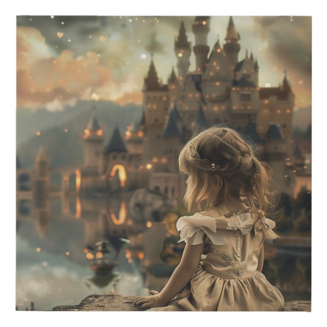 Imitation Panning Canvas with Princess Elly (Front)