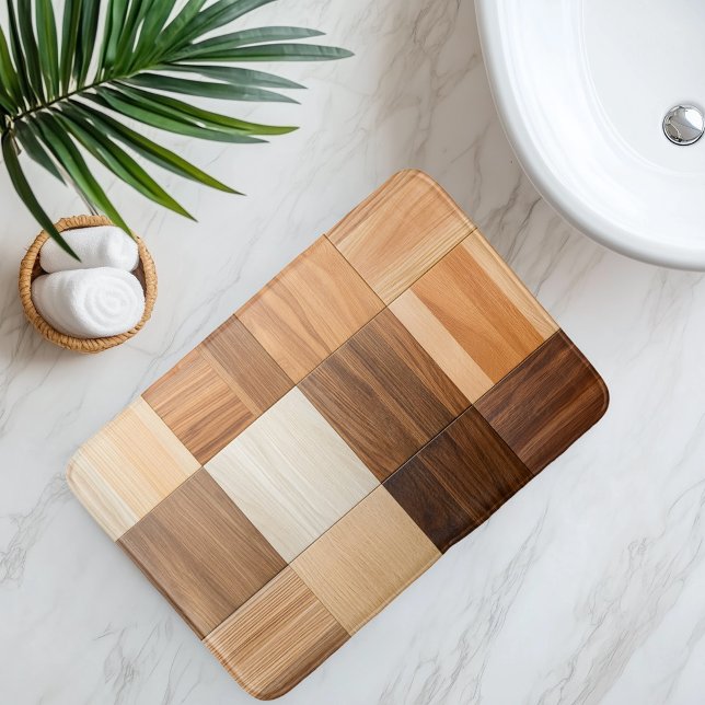 Imitation Wooden Tile Bath Mat (Creator Uploaded)