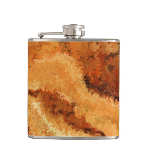 Imitation Woodgrain Burel Pattern Flask