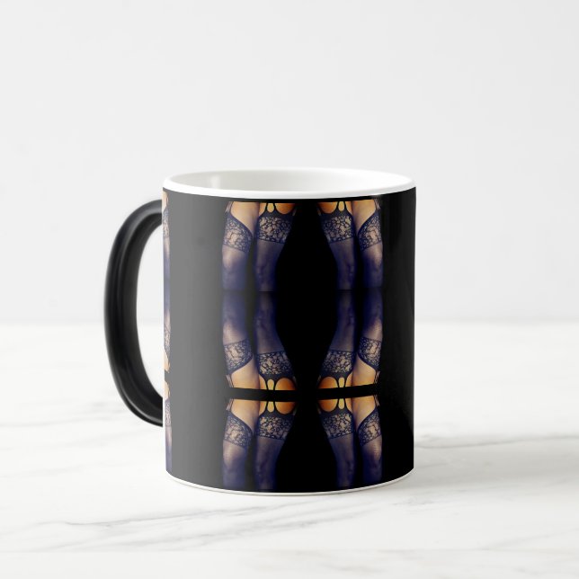 IMLA 4 Men Black Stockings Mug (Front Left)