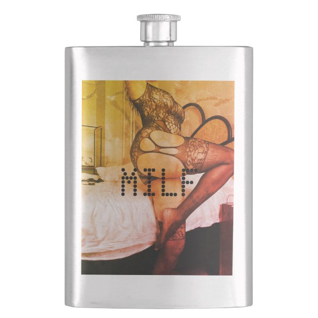 IMLA 4 Men MILF Flask (Front)