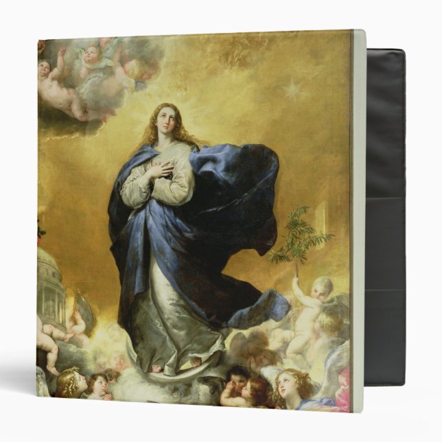 Immaculate Conception, 1635 3 Ring Binder (Front/Inside)