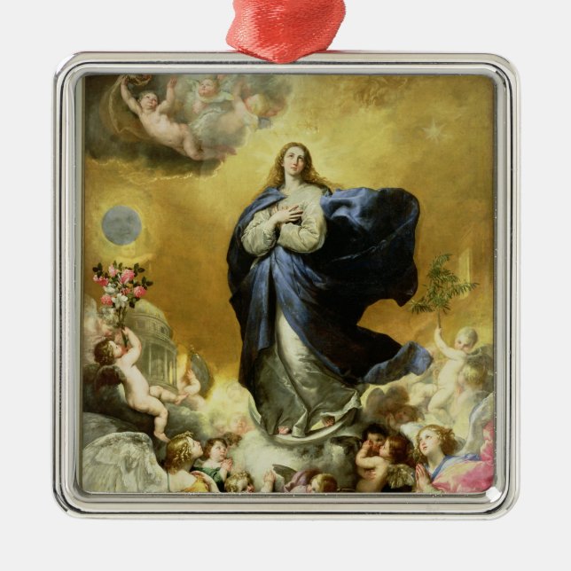Immaculate Conception, 1635 Metal Ornament (Front)