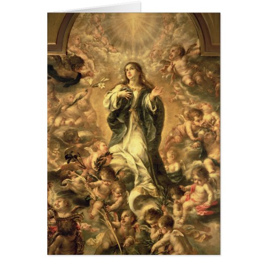 Immaculate Conception, 1670-1672 Cards (Front)