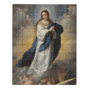 Immaculate Conception Assumption Virgin Murillo Jigsaw Puzzle