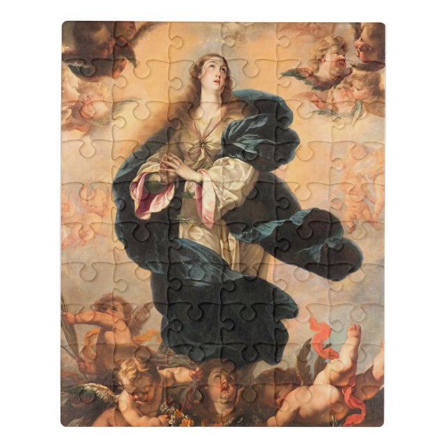 Immaculate Conception Assumption Virgin Palomino  Jigsaw Puzzle (Puzzle Vertical)