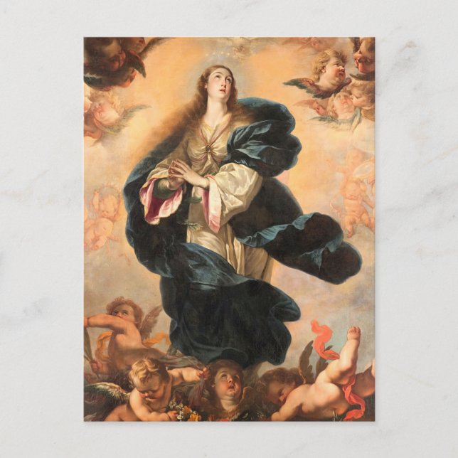 Immaculate Conception Assumption Virgin Palomino Postcard (Front)