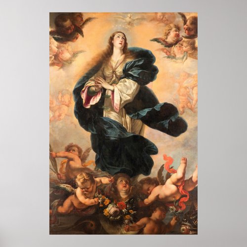 Immaculate Conception Assumption Virgin Palomino Poster