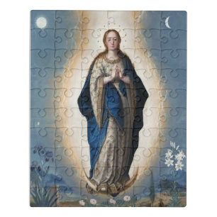 Immaculate Conception Assumption Virgin Sanchez Jigsaw Puzzle