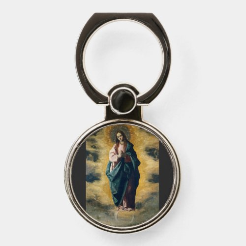 Immaculate Conception by Zurbarn Phone Ring Stand