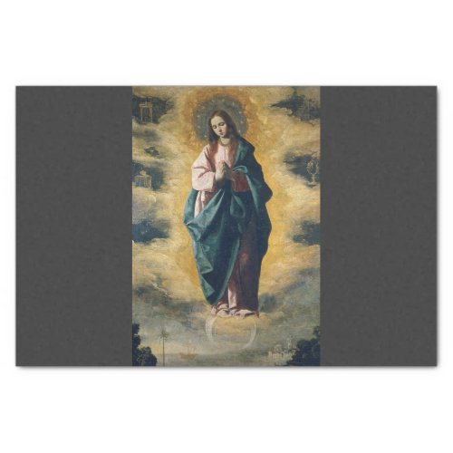 Immaculate Conception by Zurbarn Tissue Paper