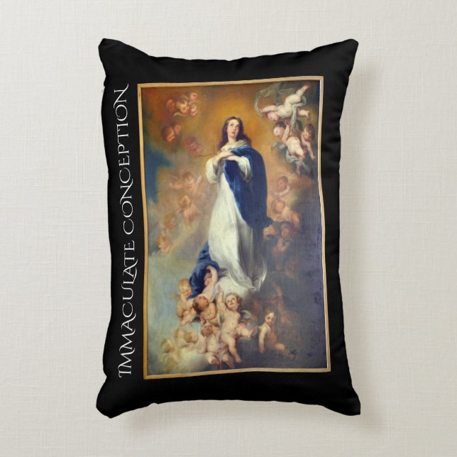 IMMACULATE CONCEPTION DECORATIVE PILLOW (Front(Vertical))