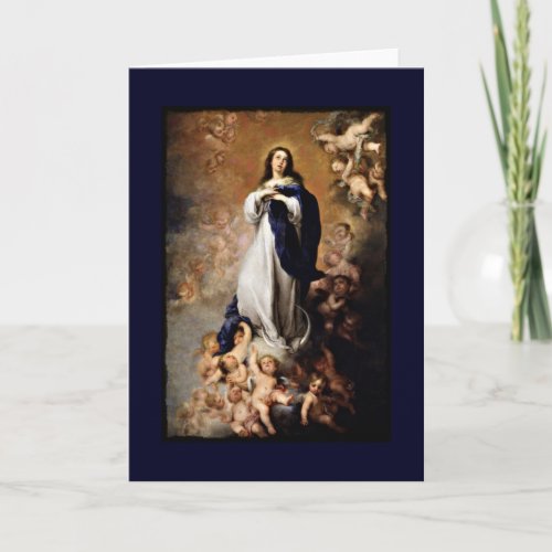 Immaculate Conception Holiday Card