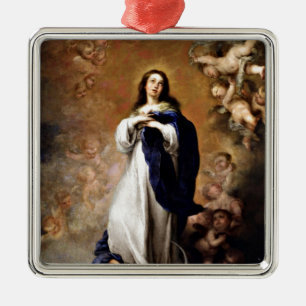 Immaculate Conception Metal Ornament