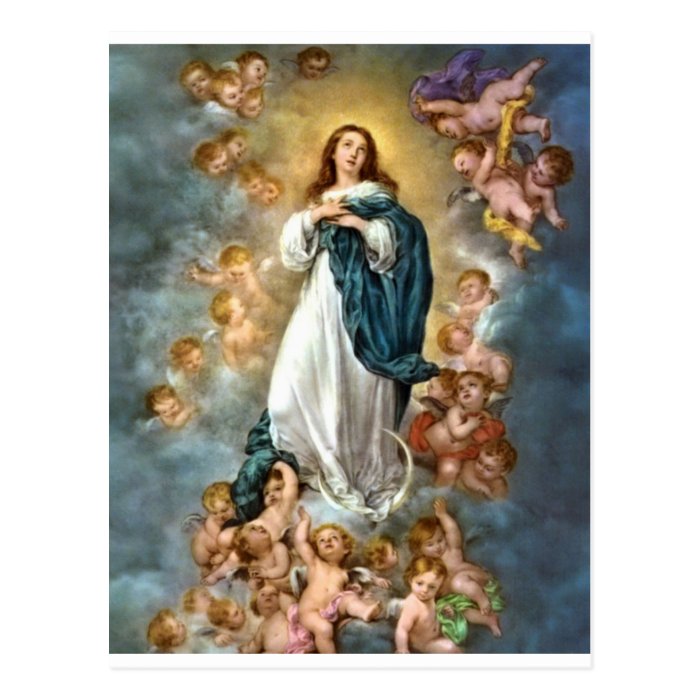 Immaculate Conception of Mary Postcard