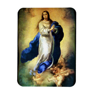 Immaculate Conception of Virgin Mary - Murillo Magnet
