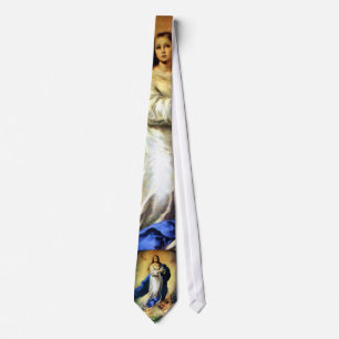Immaculate Conception of Virgin Mary - Murillo Tie