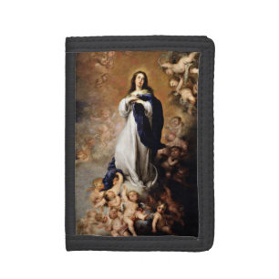 Immaculate Conception of Virgin Mary Trifold Wallet